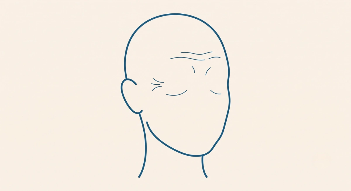 Before illustration — starting point before Fascia Firming & Radiance care