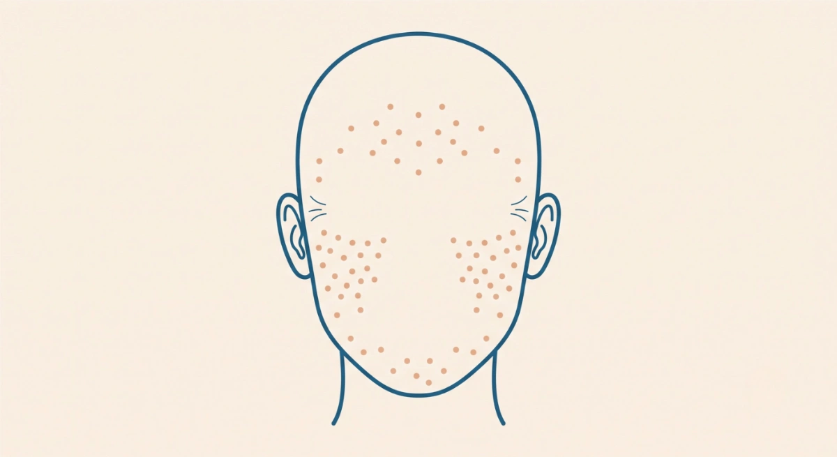 Before illustration — starting point before Fascia Sculpt & Bright care