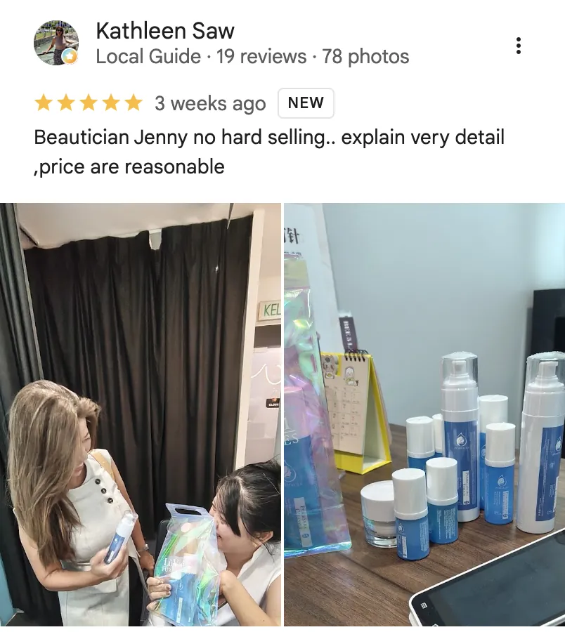Real Google review screenshot