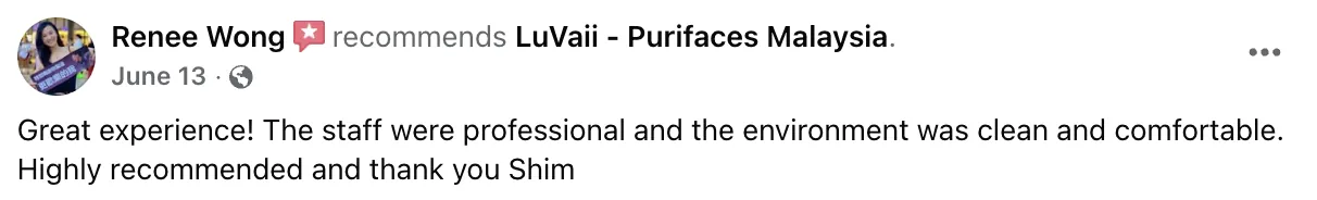 Real Google review screenshot