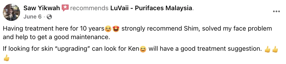 Real Google review screenshot