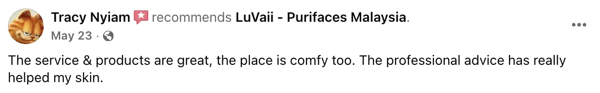 Real Google review screenshot