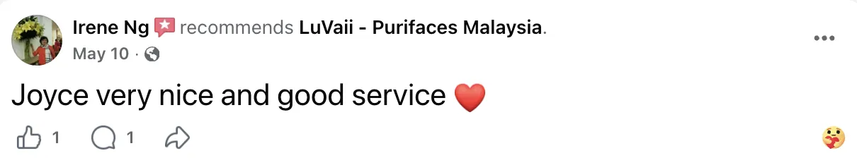 Real Google review screenshot